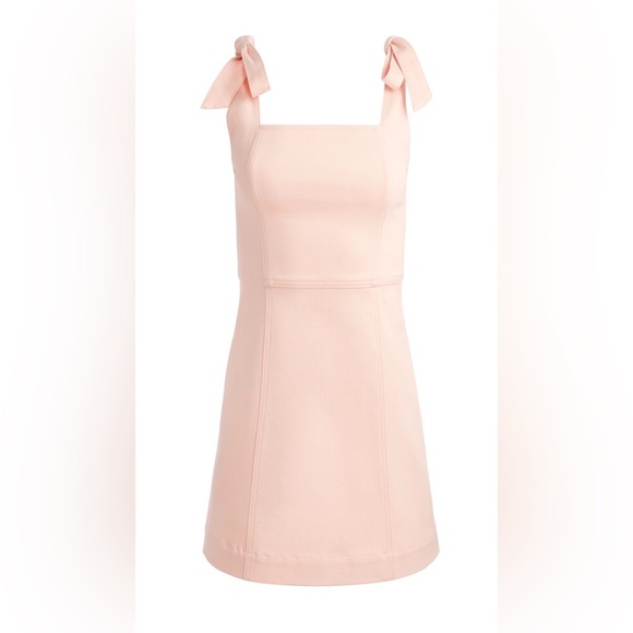 Alice + Olivia Maryann Mini Dress, Pink Bloom - Picture 6 of 8